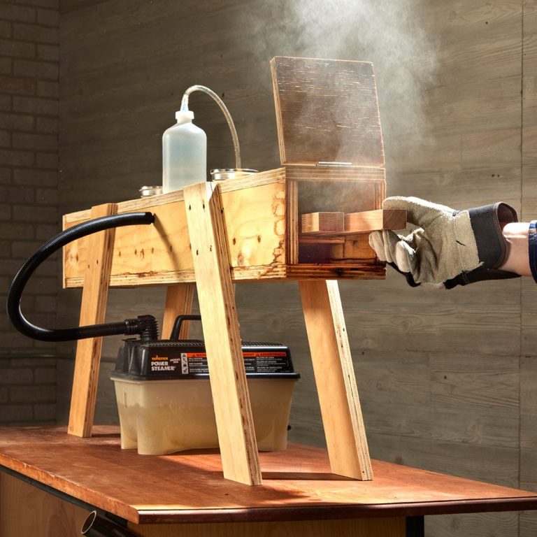 Steam Bending Comes to the Shed